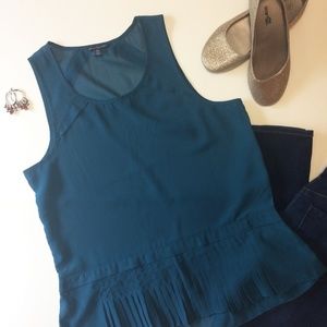 American Eagle Outfitters Sheer Sleeveless Tank M